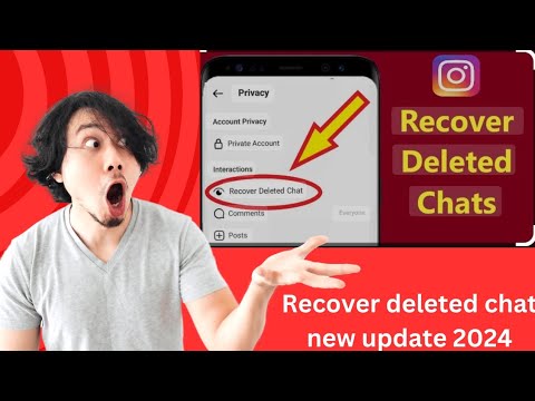 how to recover Deleted instagram chats/Recover instgram deleted messages #instagram
