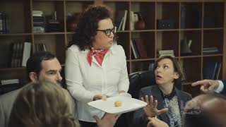 Who gets the last doughnut hole in the office meeting? Just For Laughs LOL