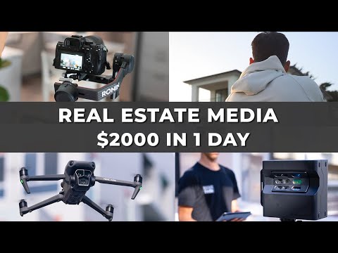 Day in the Life of a Real Estate Photographer | $2K in 1 Day