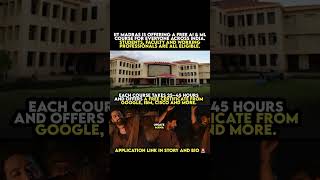 check link in  story & Bio 🚨🚨 Free AI & ML Course by IIT Madras!Ready to master Machine Learning.