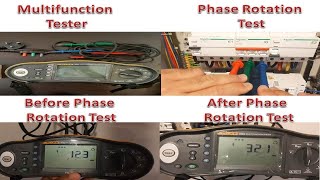 How to Testing Phase Sequence | How to Check phase Rotation | how to check phase sequence