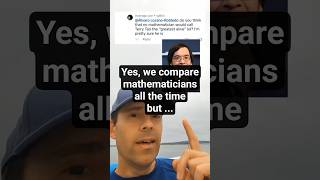 We compare mathematicians and their work all the time! #math #research #funding #publishing #stem