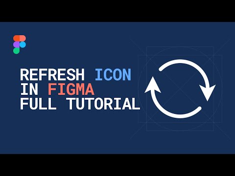 ✏ How to Make a Refresh Icon in Figma full tutorial. How to Create an Icon in Figma