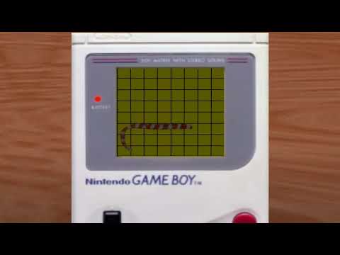 Nintendo Gameboy NEW SNAKE Game!!