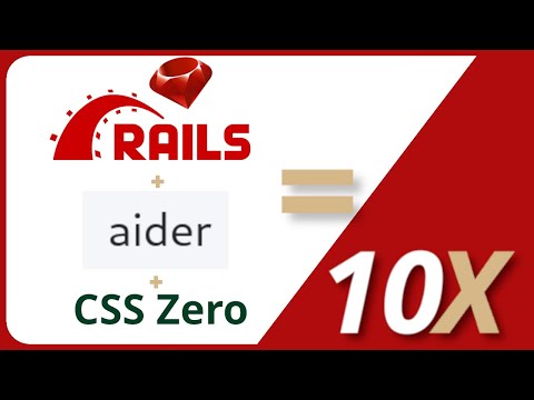 Build a Rails 8 Application Using Aider AI and CSS Zero