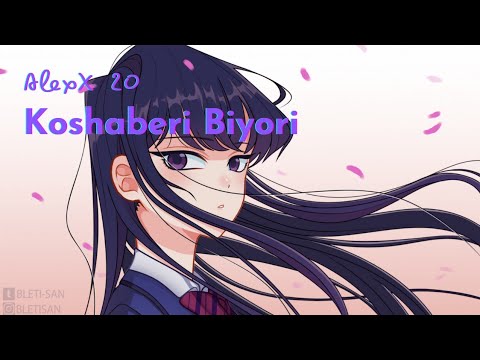 [Komi-san SS2 Ending] FantasticYouth - Koshaberi Biyori (The DarkField Remix)