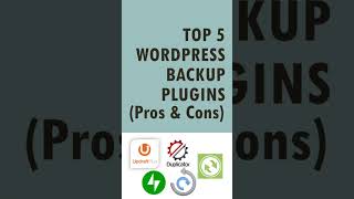 Top 5 WordPress Backup Plugins | iTech Insight