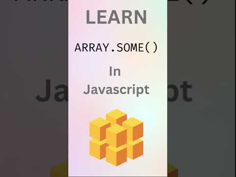 array.some in javascript #shorts #javascript #coding #youtubeshorts #coder  #viralvideo #viral #code