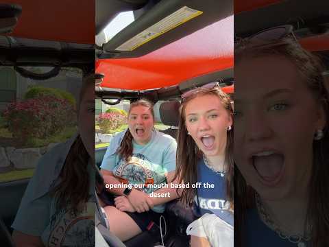 opening our mouth based off desert #shorts #summer #friends #foryou #funny #viralvideo #trending