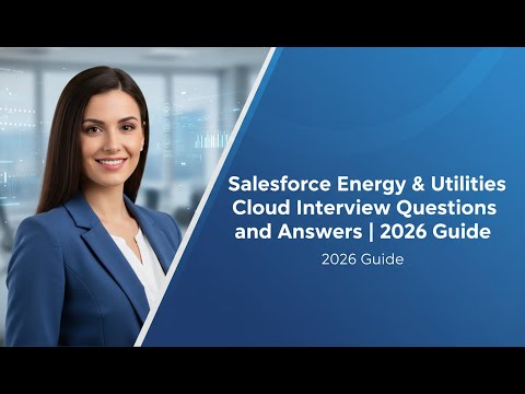Salesforce Energy & Utilities Cloud Interview Questions and Answers | 2026 Guide