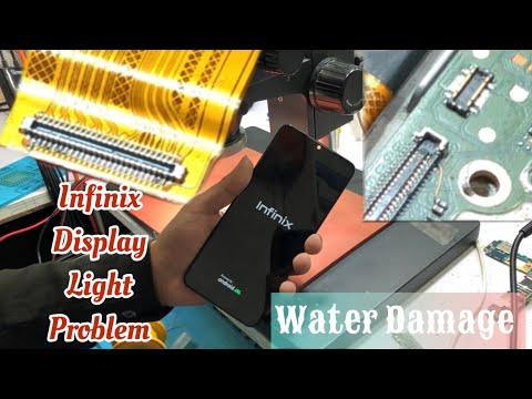 Infinix Smart 7(X6515) No Display Light/All Infinix LCD Light Problem/Water Damage Solution