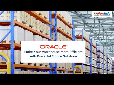 Maximize Efficiency Watch Now NexInfo's Inventory Optimization Webinar!