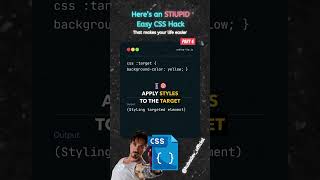 Stupid Easy CSS Hack 🤡 PART 6