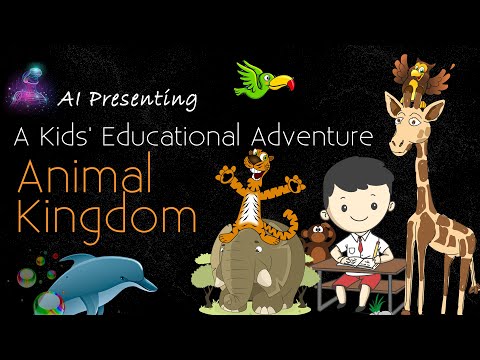 AI Presenting: Exploring the Animal Kingdom - A Kids' Educational Adventure