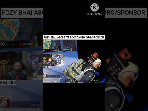 FOZYBHAI ABOUT TG BOOTCAMP ORG & SPONSOR! 🤯⚠️ #freefire #totalgaming #viralshorts #tournament