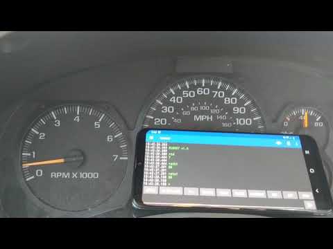 Testing the MIL on my TrailBlazer