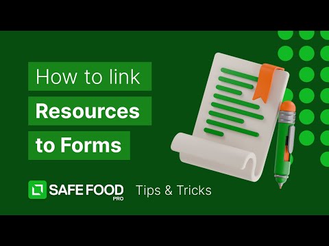 Link Forms to Documents, Folders and Playlists for Food Safety