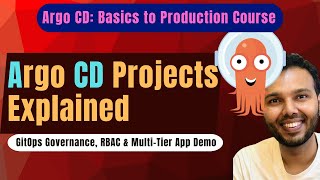 Argo CD Projects Tutorial | GitOps Governance, RBAC & Production-Ready Demo