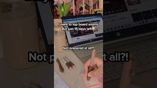 How to top board exams in just 15 days 😩🏆(read comment )#boardexam #board #trending