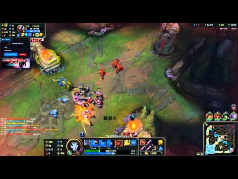 League of Legends Kirrou Jhin vs Ekko Outplay 2