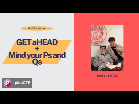 PicoCTF Solution GET aHEAD + Mind your Ps and Qs - Day 1