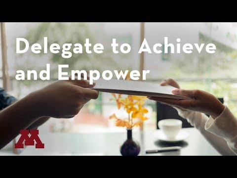 Supervisory Development: Delegate to Achieve and Empower Webinar