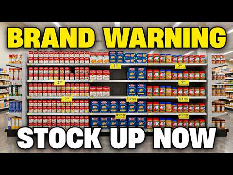 11 Name Brand Foods Shrinking Fast — WATCH The Labels