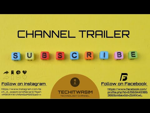 CHANNEL TRAILER,#laptop #youtube #technology