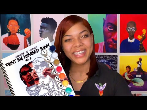 Created to Create Paint by Number book // Step by Step Instructions