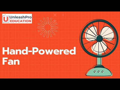Build a Hand-Powered Fan Robot: Explore Gear Ratios with No Motors Needed!
