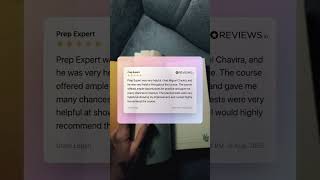 "The practice tests were very helpful at showing my improvement, and I would highly recommend the co