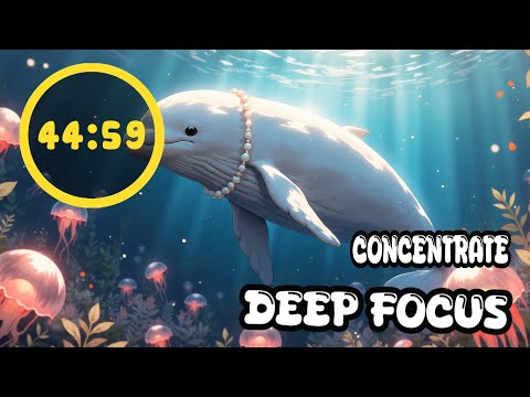 🌞 Calm & Deep Focus Music   Enhance Concentration & Productivity   Pomodoro 45 10