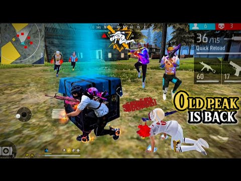 old peak is back,old peak gameplay🔥 #trending #viralvideo #freefire #gaming