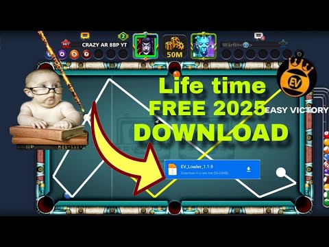 FREE! 8 Ball Pool Aim Hack !! 2025 !! EV Loader Premium Unlock – 100% Undetectable! 💫
