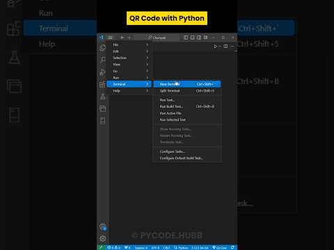 Create a QR Code in Just 4 Lines of Code! #python #learnpython