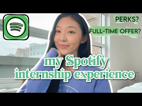 what it was like to Intern at Spotify