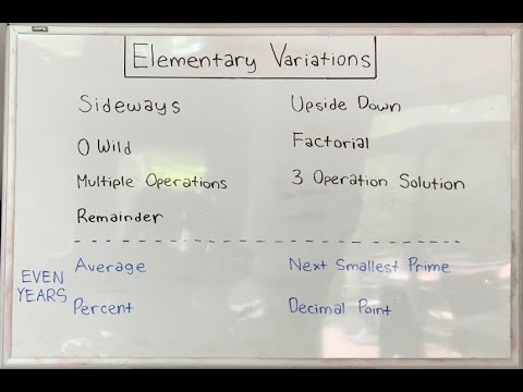 Elementary Variations in Equations