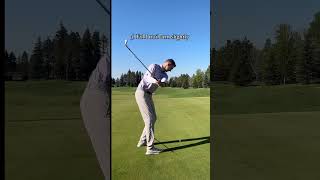 Perfect your backswing with this simple drill! ✅ A common complaint I hear from amateur golfers is