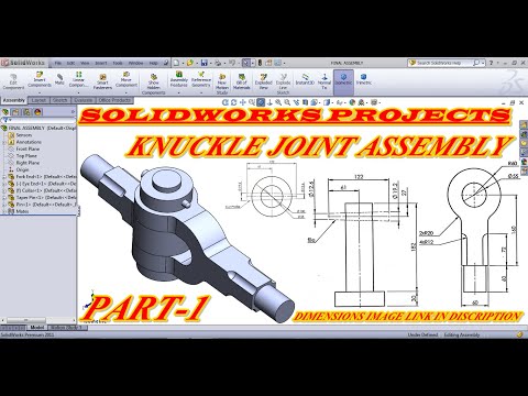 KNUCKLE JOINT ASSEMBLY PART 1 / FORK END,EYE END,COLLAR