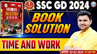 SSC GD 2024, SSC GD Maths Chapter Wise Book Solution, Time & Work Maths, SSC GD Math by Rahul Sir
