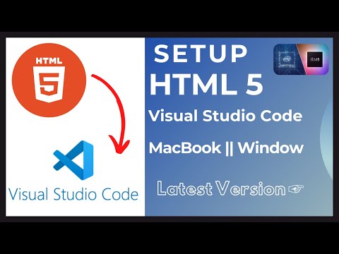 Setup HTML 5 in Visual Studio Code, in MacBook M1/Intel , in Windows || Code With Pankaj
