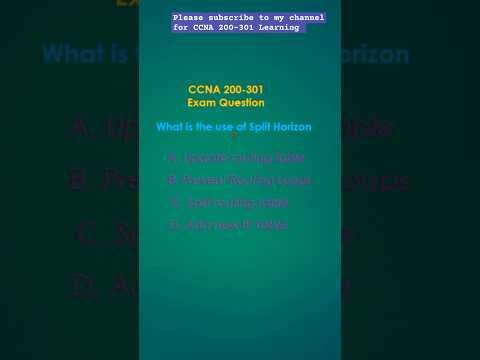 What is Split horizon in networking | network protocol