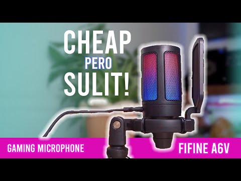 Fifine A6V Gaming Mic || Unboxing/Review/Testing || SULIT TO PROMISE!