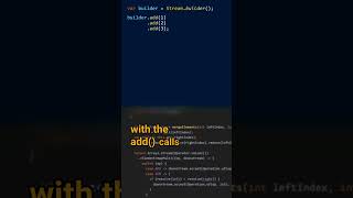 What is a stream builder? #javalanguage #javacoding #javatips #javacodinginterview