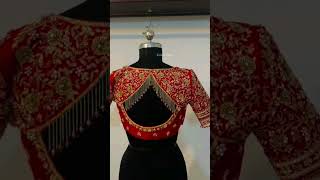 #fancyBeautiful👏👏 Latest & Stylish blouse back neck design blouse ki new design blouse #fashion​