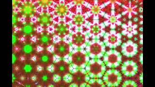 COLORFUL ABSTRACT HEXAGON LOOP