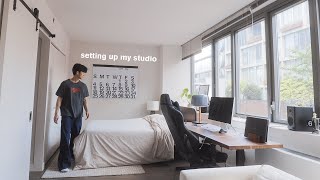 Moving into my new NYC apartment