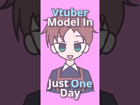 How to Make Vtuber Model In One Day! #live2d #vtuber #anime #drawingtutorial #art