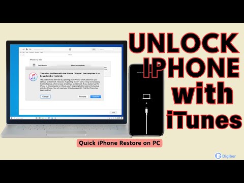 How to Unlock iPhone With iTunes on Windows PC| Unlock iPhone Without Passcode or iTunes or Computer