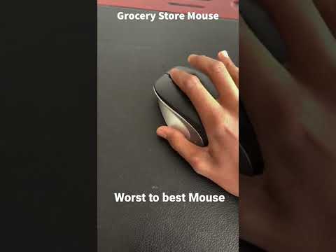 Worst to Best Sounding Mouse | #shorts #mouse